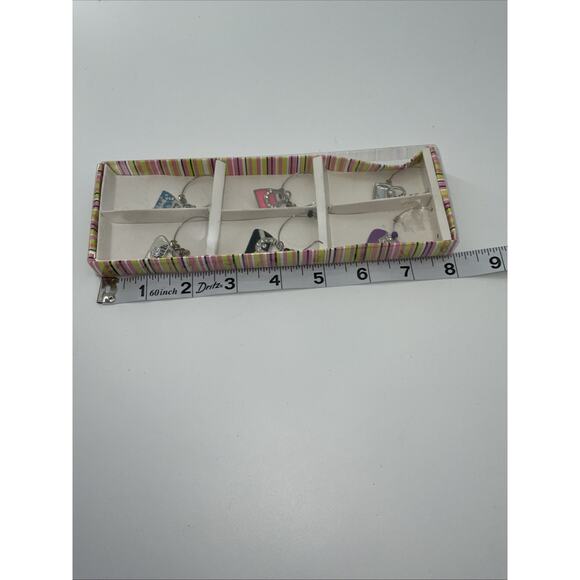 NIP Stocking Stuffers Wine Markers Ladies Hand Bag Wine Charms variety of 6 - Picture 3 of 3